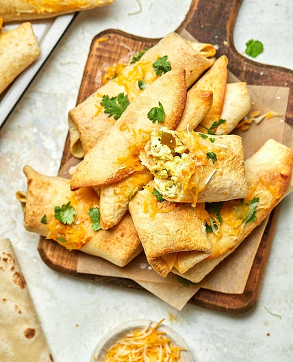 Healthy Breakfast Taquitos