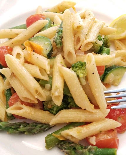 Healthy Pasta Primavera
