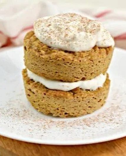 Keto Pumpkin Spice Mug Cake