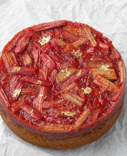 Easy Rhubarb cake