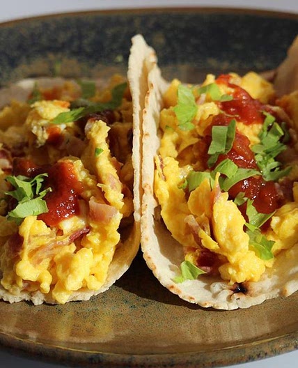 Bacon and Egg Tacos