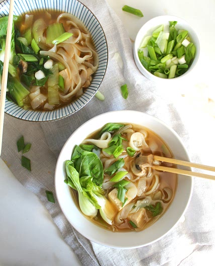 Asian Vegetable Noodle Soup