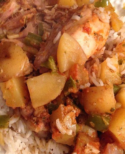 Jenny's Cuban-Style Slow-Cooker Chicken Fricassee