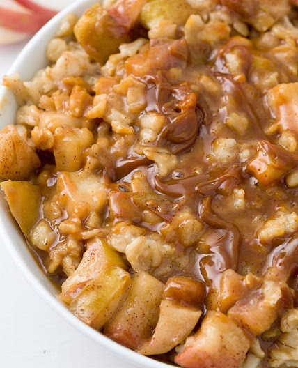 Caramel Apple Pie Porridge