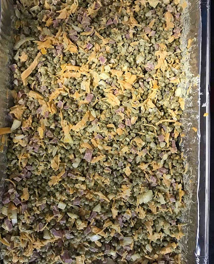 Green Pea and Ham Salad