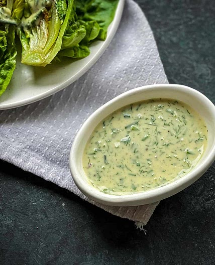 Vegan Tahini Ranch Dressing