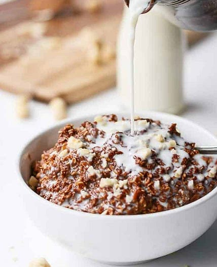 Nutella Brownie Oatmeal