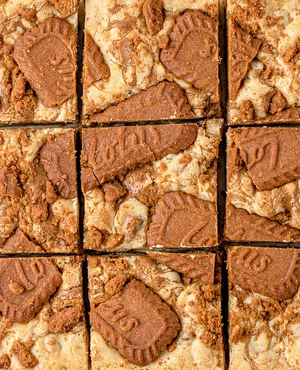 Biscoff Blondies