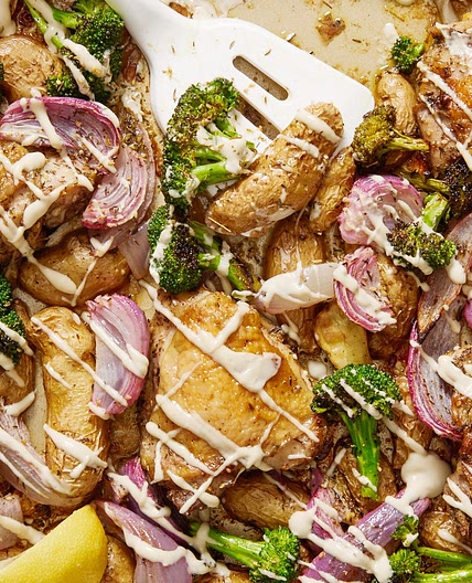 Za'atar Sheet-Pan Chicken