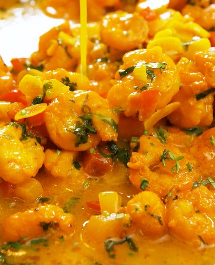 Lime Shrimp Criolla