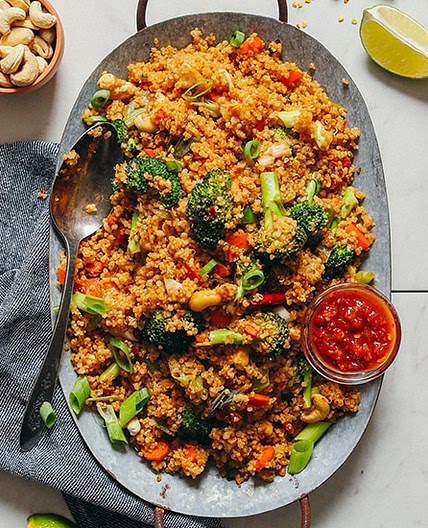 30-Minute Quinoa "Fried Rice"