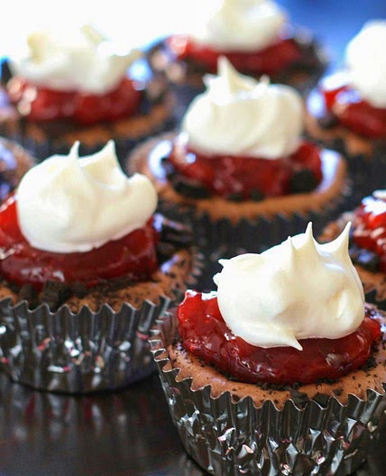 Black Forest Cheesecakes