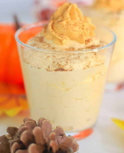 Easy Low Carb Pumpkin Mousse