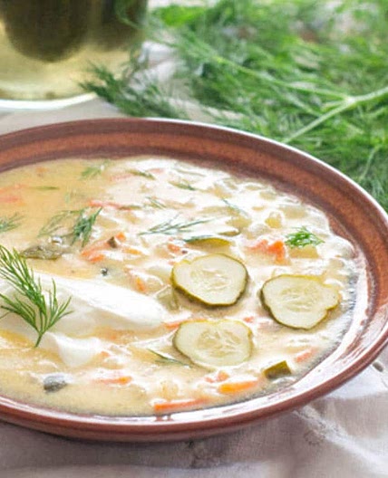 15-Minute Dill Pickle Soup