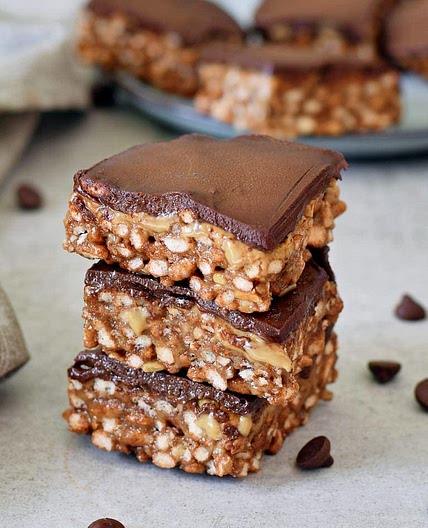 Peanut Butter Crunch Bars