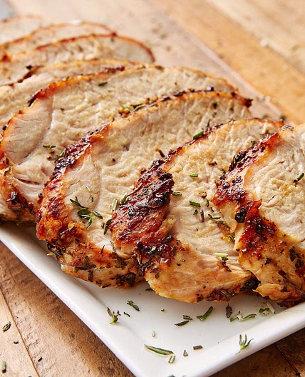 Air Fryer Garlic Herb Turkey Breast