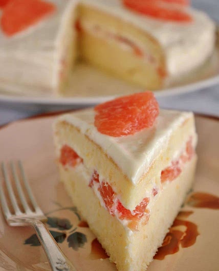 The Hollywood Brown Derby Grapefruit Cake