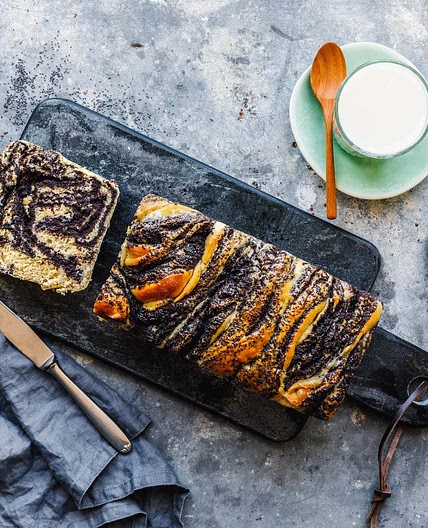 Vegane Mohn-Babka