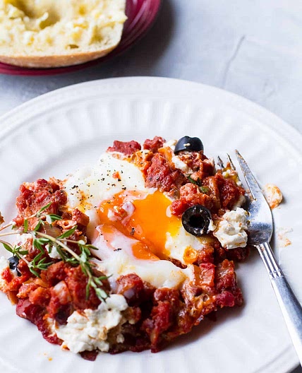 Spicy Shakshuka with Chorizo