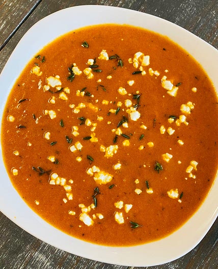 Smoked Red Pepper Soup