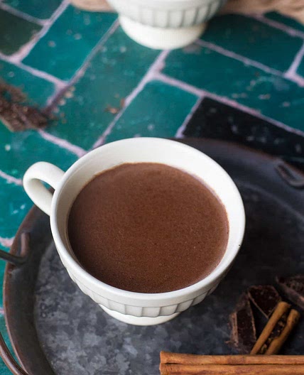 Spicy Hot Chocolate with Chili (Aztec Hot Chocolate)