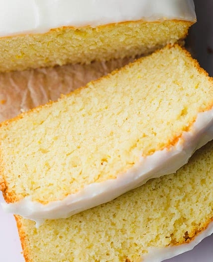 Vegan Pound Cake with Lemon