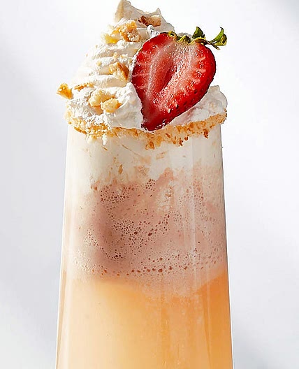 Strawberry Shortcake Mimosas