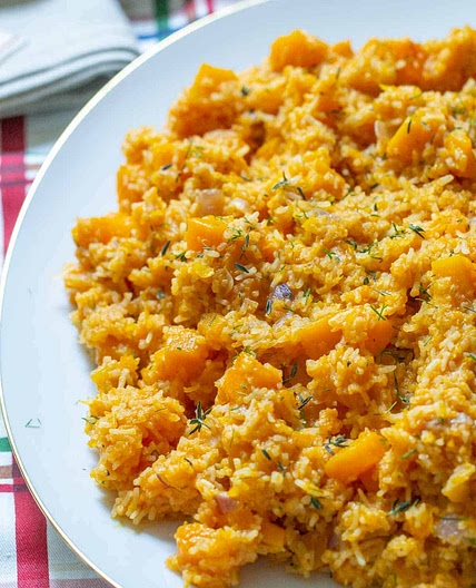 Butternut Squash Pilaf