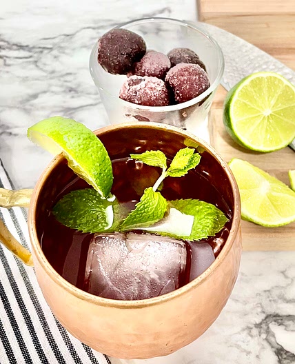 Cherry Sour Mule Mocktail