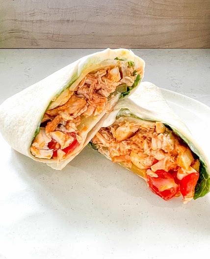 Easy Buffalo Chicken Wrap Recipe