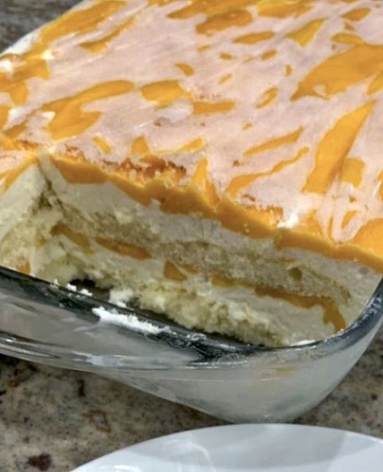 Mango Ice Box Cake