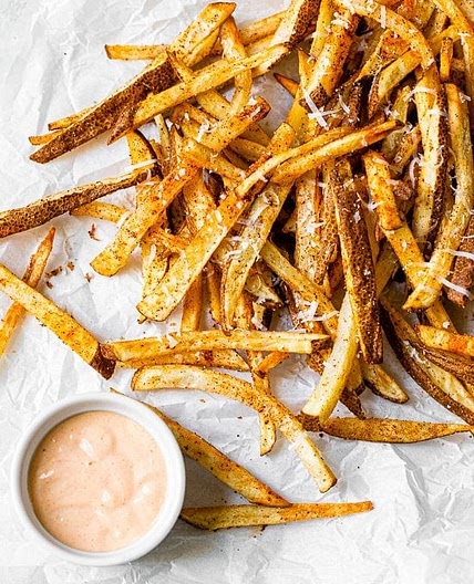 Air Fryer Nacho Fries