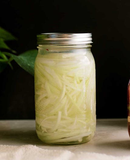 Lacto Fermented Onions