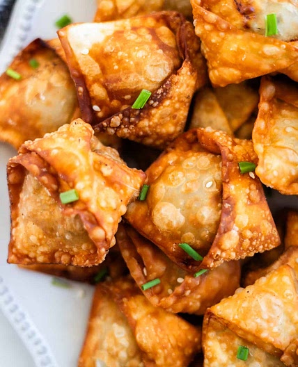 Crispy Fried Beef Wontons