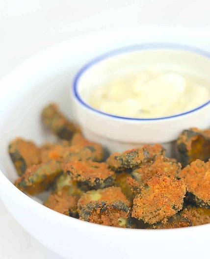 Low Carb Air Fryer Pickles