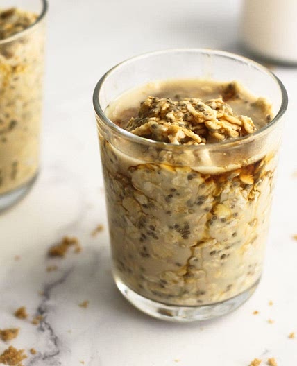 Maple Brown Sugar Overnight Oats