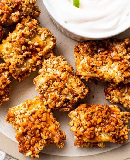 Crispy Air Fryer Tofu Wings