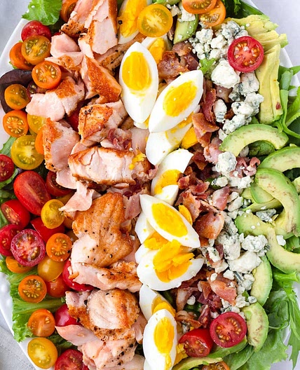 Salmon Cobb Salad
