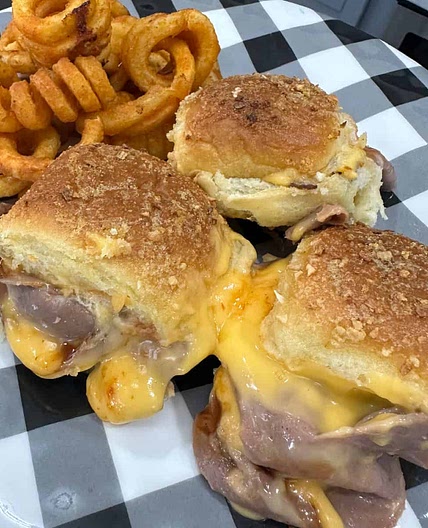 Beef and Cheddar Sliders