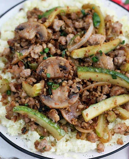 Ground Pork Stir Fry