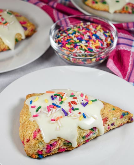 Funfetti Scones (American-Style Scone Recipe)