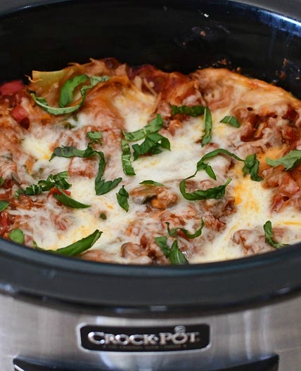 Slow Cooker Veggie Lasagna