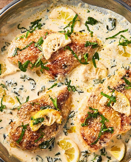 Creamy Lemon Parmesan Chicken