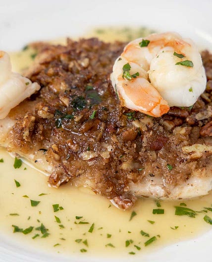 Pecan Encrusted Red Snapper Recipe