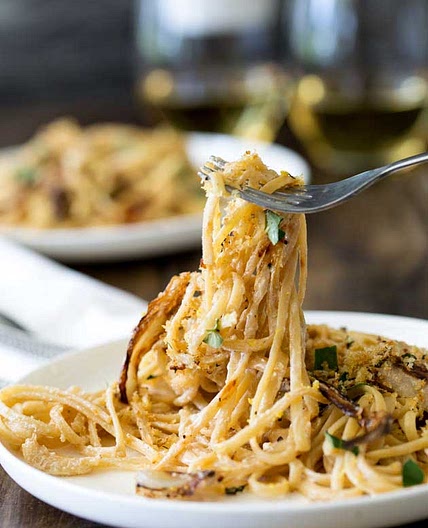 Pasta with Roasted Fennel and Lemon
