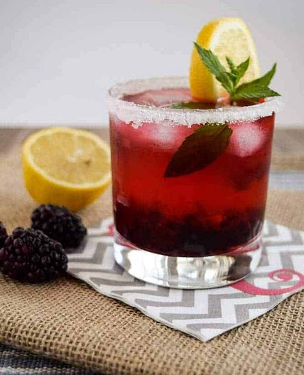Blackberry Vodka Mojito