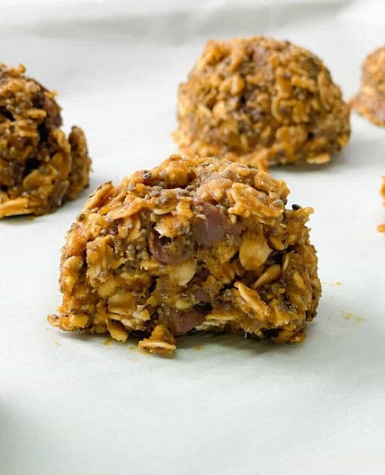 No-Bake, Pumpkin Spice Energy Balls