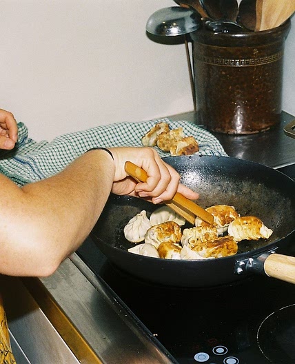 Vegan eggplant dumplings