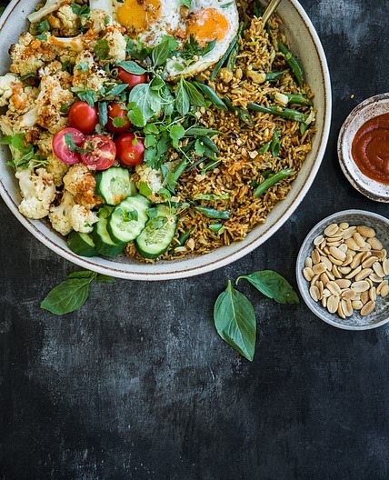 Roasted Cauliflower Nasi Goreng
