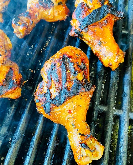 Grilled Thai Chicken Drumsticks